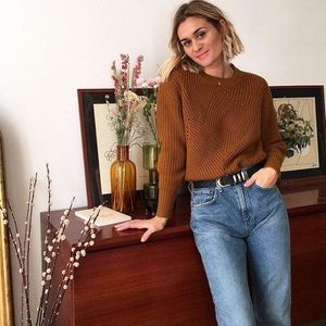 Terracotta Wilfred “Serment” Sweater - Merino Wool